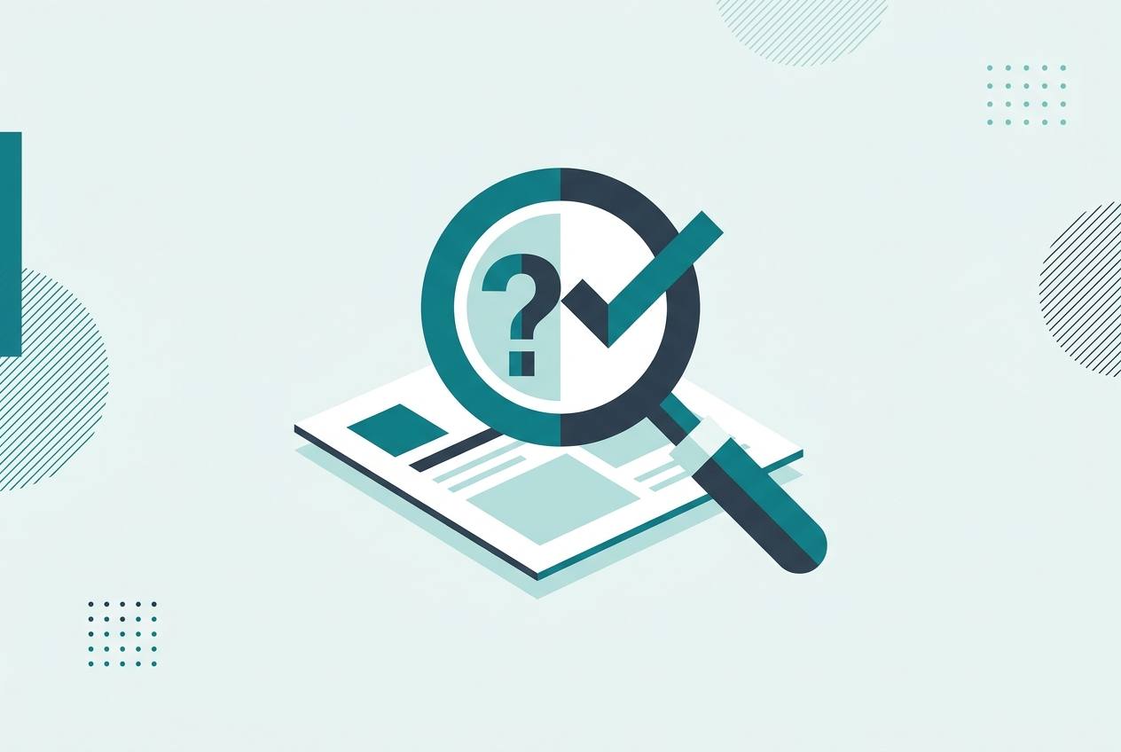 Illustration representing clear, trustworthy answers about doctor's notes